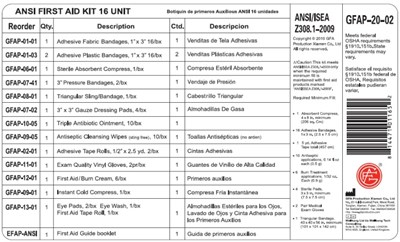 Gfa First Aid Kit (Firstaid Kit16 1)