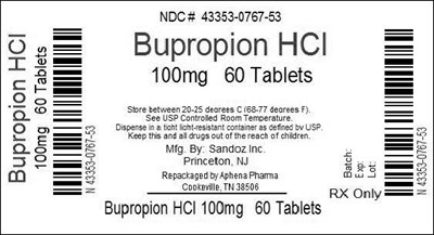 Bottle Label 100mg (43353 767)