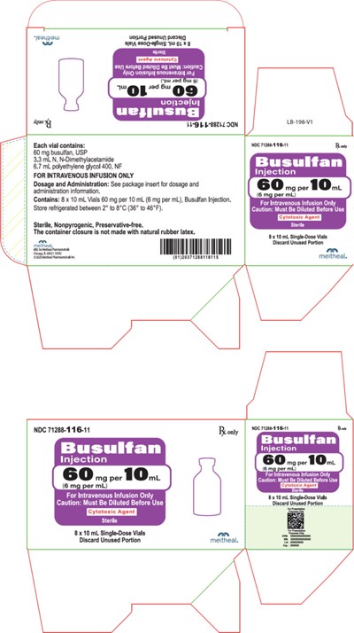 Principal Display Panel (Busulfan Injection 60 mg Carton)
