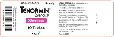 50mg - tenormin 50mg