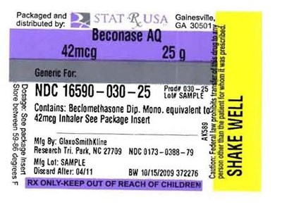 Label Image (Beconaseaq Label)