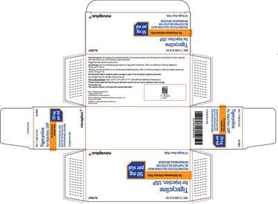 Principal Display Panel – Tigecycline For Injection, Usp 50 mg Carton (Tig02 Vz 0003 03 V1)