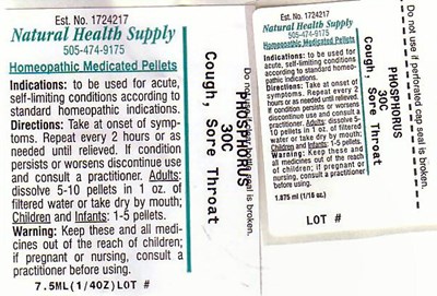 Cough Sore Throat Label (Nhs Cough Sore Throat)