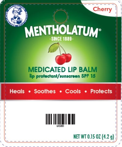 Mentholatum Medicated Lip Balm Cherry (Image 01)