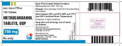 Methocarbamol Label3 Jpg