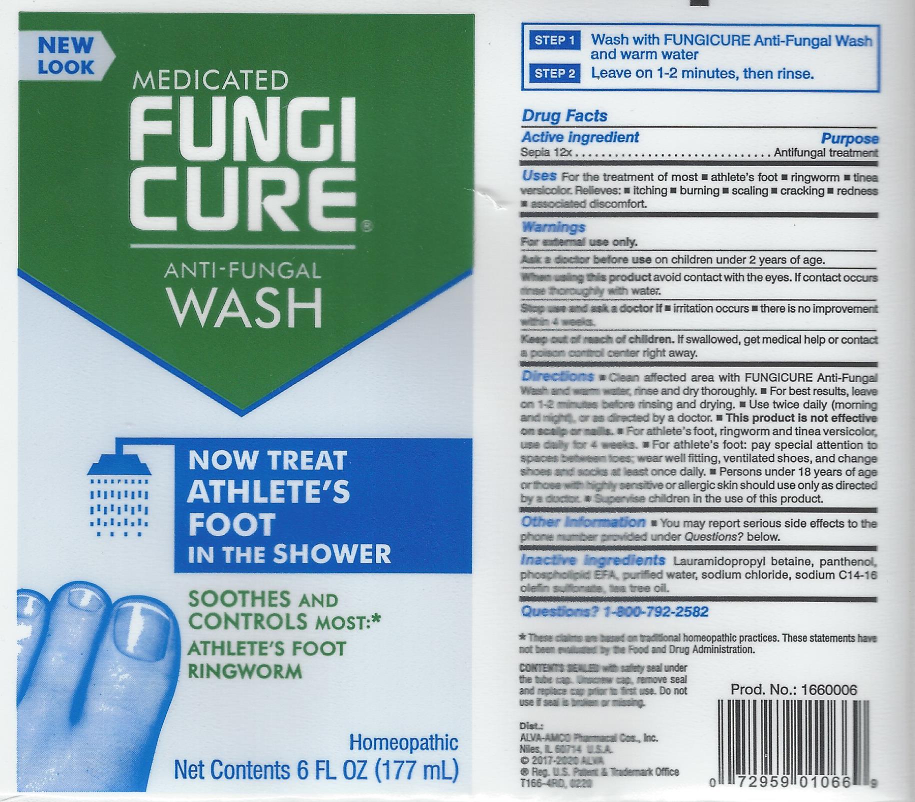 NDC 52389666 Fungicure Af Wash Soap Topical Label Information