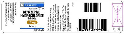 10 mg 30's Bottle Label (Image 01)