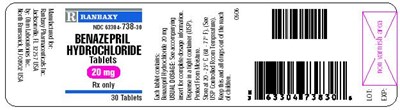 20 mg 30's Bottle Label (Image 02)