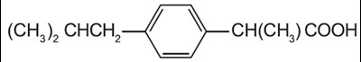 Chemical Structure (Ibruprofen 01)