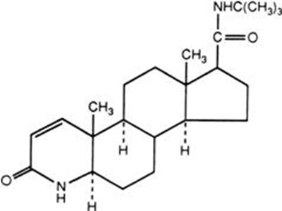 Image Of Finasteride Chemical Structure (Proscar 01)