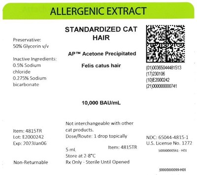 Standardized Cat Hair (Standardized Cat Hair 1)