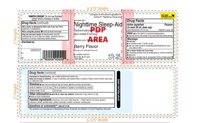 Winco Sleep Aid Nighttime Berry Flavor (Image 01)