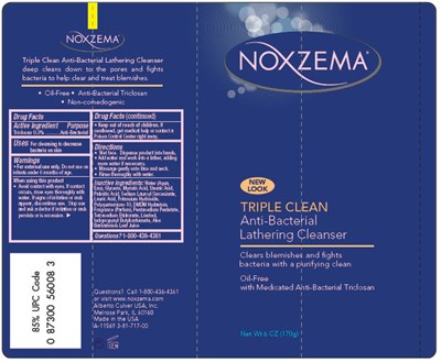 noxzema-01.jpg PRINCIPAL DISPLAY PANEL - 6 oz Tube Label - noxzema 01