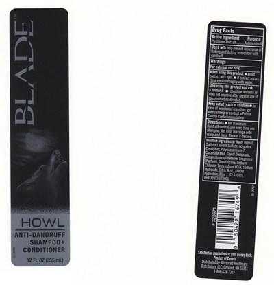 12oz Front And Back Labels (Blade12)