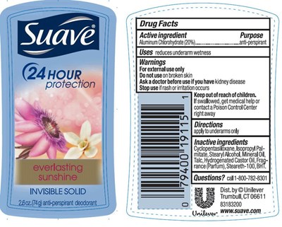 Suave Everlasting Sunshine 2.6oz. Pdp (Suaveevrlstngsunshinepdp)