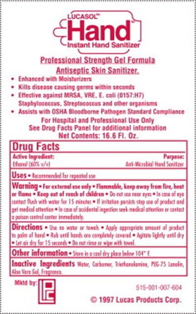 Principal Display Panel – Bottle Label (Luc00 0000 01)