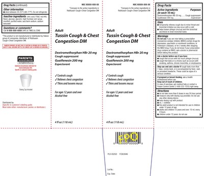 Dextromethorphan Hbr 20 mg Guaifenesin 200 mg (Tussin Dm Cough Chest Congestion Liquid 1)