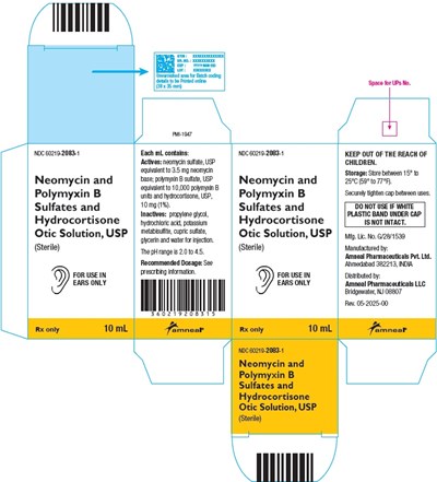 2 (Neomycin And Polymyxin B Sulfates And Hydrocortiso 5)