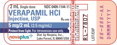 Principal Display Panel (2 mL Vial Label)