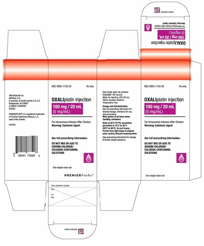 oxaliplatin-premier-06.jpg PRINCIPAL DISPLAY PANEL - 10 mL Vial Carton - oxaliplatin premier 06