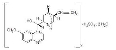 Quinidine-sulfate-structure (Quinidine Sulfate Structure)