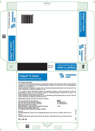 Package Label – Principal Display Panel – Vitalipid (Vit01 0000 20)