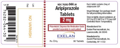Aripiprazole2mg30's.jpg Aripiprazole2mg30's - Aripiprazole2mg30s