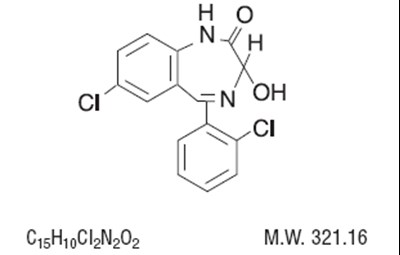 Chemical Structure for Lorazepam - 706af4a6 6595 48f9 be93 d57da75702c3 01