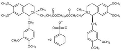 Chemical Structure - cisatracurium 01