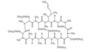 Structural Formula (Cyclosporine Ophthalmic Emulsion 0 05 Apotex 01)