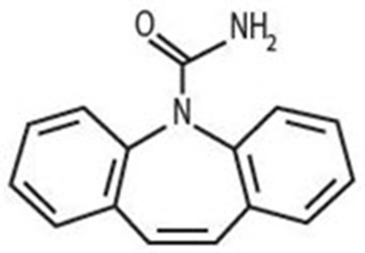 Chemical Structure - carbamazepine 01