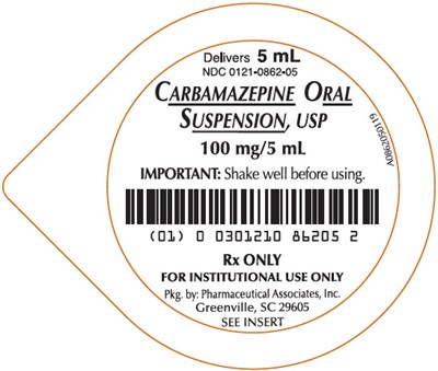 PRINCIPAL DISPLAY PANEL - 5 mL Cup Label - carbamazepine 02