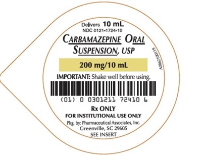 PRINCIPAL DISPLAY PANEL - 10 mL Cup Label - carbamazepine 03