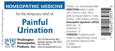 Image Of Bottle Label (Painfulurination)