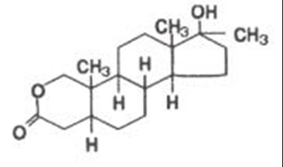 This is the structural formula - oxandrolone tablet usp 1