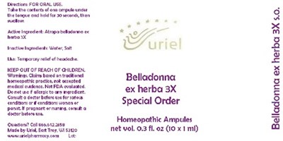 Belladonnaexherba3specialorderampules