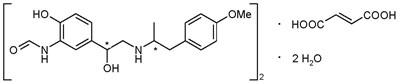 Formoterol Fumarate Chemical Structure (Formoterolfumaratechemstructure)