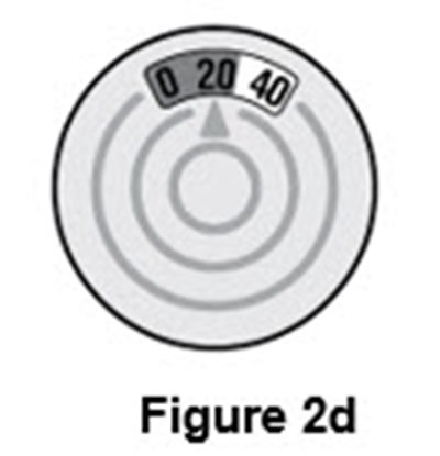 Figure 2d (dose indicator diaplay changes color)