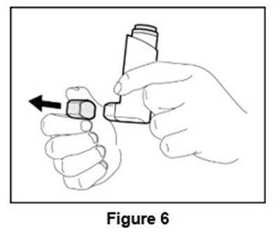 Figure 6 (remove the cap)