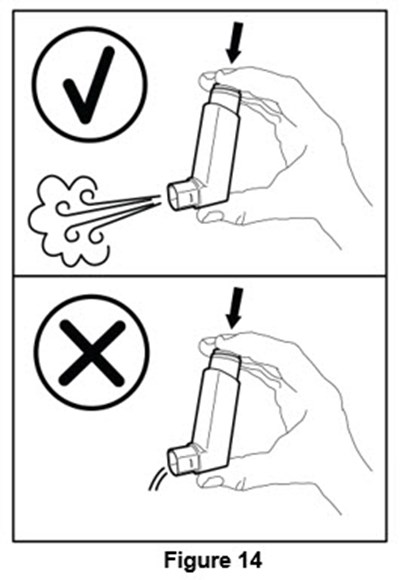 Figure 14 (good and bad air flow)
