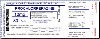 Image Label (Prochlorperazine Male 5mg 10mg Tab For Jubilant Ca 3)