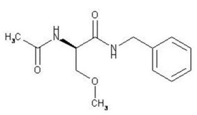"image Description" (Lacosamide Oral Solution Structure)