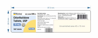 label-01.jpg Chlorthalidone Tablets USP 25 mg 100 Counts_LABEL - label 01