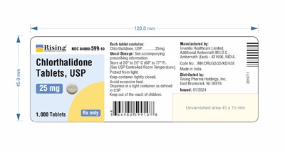 label-02.jpg Chlorthalidone Tablets USP 25 mg 1000 Counts_LABEL - label 02