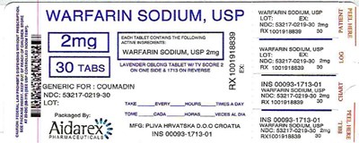 warfarin-sodium-usp-2mg-2.jpg Image Label - warfarin sodium usp 2mg 2