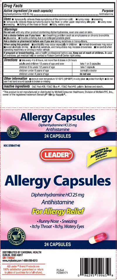 leaderallergycaps.jpg Allergy Tablets Packaging Label - leaderallergycaps