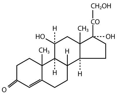 Chem Structure (Hydrocortisone Cream Usp 2 5 Percent 1)
