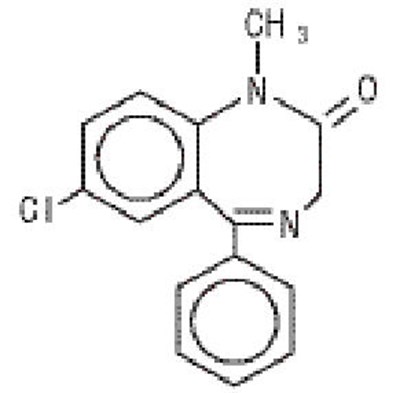 Chemical Structure (Diazepam 01)
