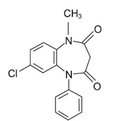 Clobazam Structure