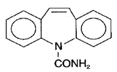 structure - carbamazepine structure